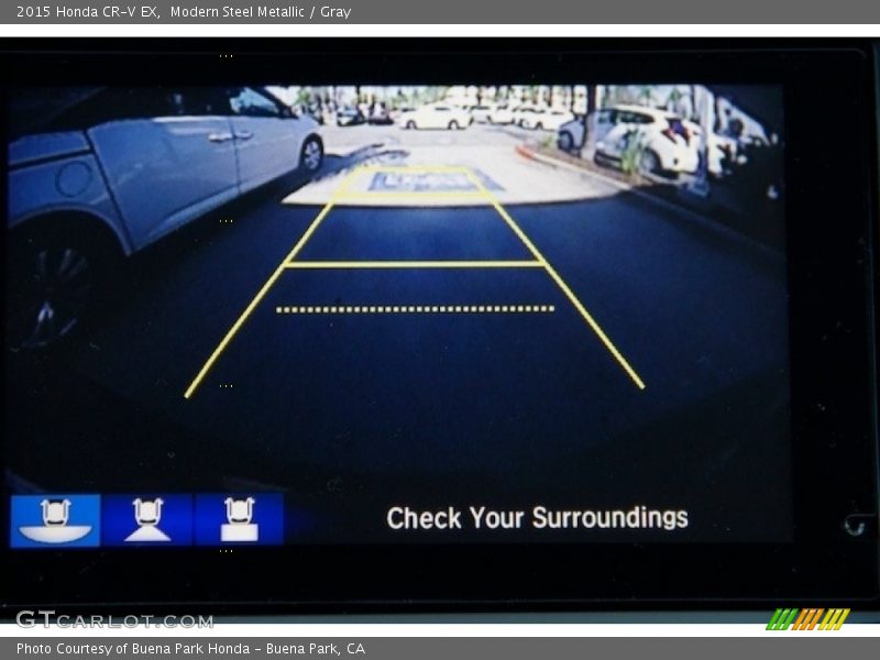 Modern Steel Metallic / Gray 2015 Honda CR-V EX