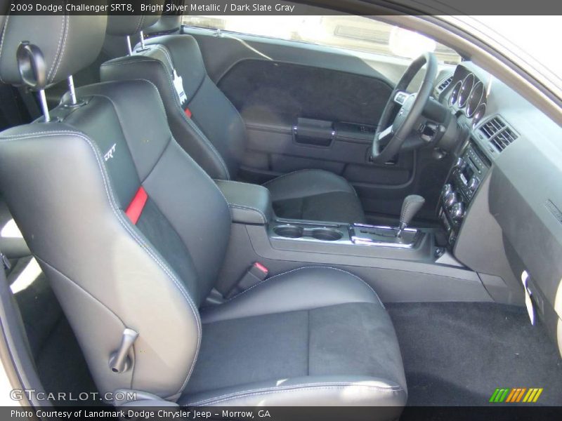 Bright Silver Metallic / Dark Slate Gray 2009 Dodge Challenger SRT8