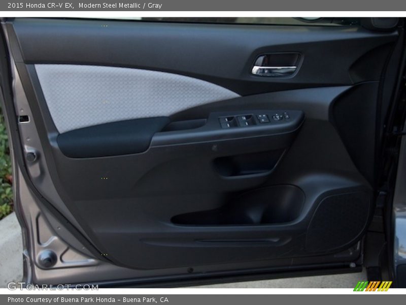 Modern Steel Metallic / Gray 2015 Honda CR-V EX