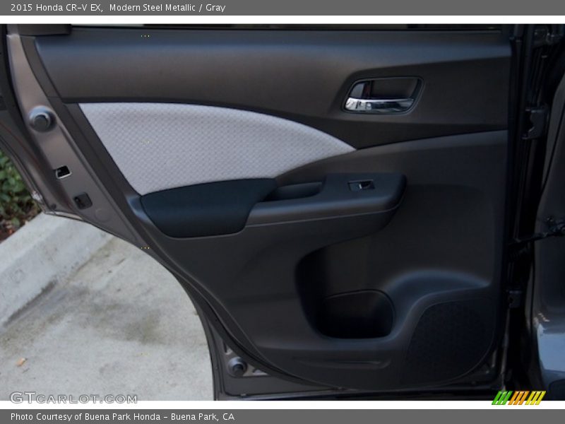 Modern Steel Metallic / Gray 2015 Honda CR-V EX