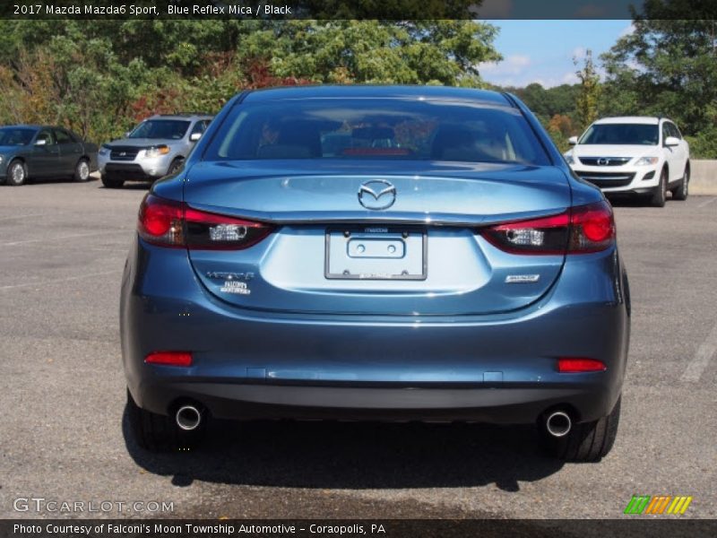 Blue Reflex Mica / Black 2017 Mazda Mazda6 Sport