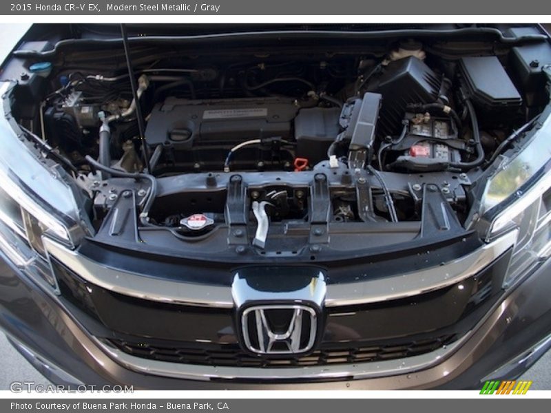 Modern Steel Metallic / Gray 2015 Honda CR-V EX