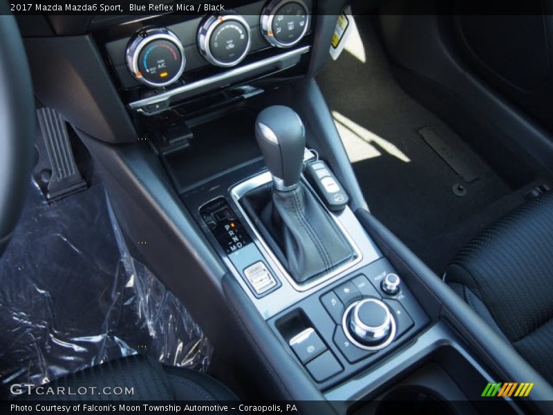 Blue Reflex Mica / Black 2017 Mazda Mazda6 Sport