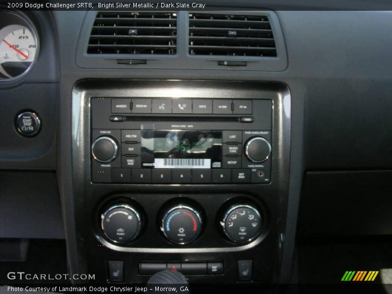 Bright Silver Metallic / Dark Slate Gray 2009 Dodge Challenger SRT8