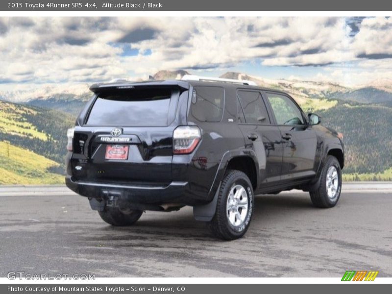 Attitude Black / Black 2015 Toyota 4Runner SR5 4x4