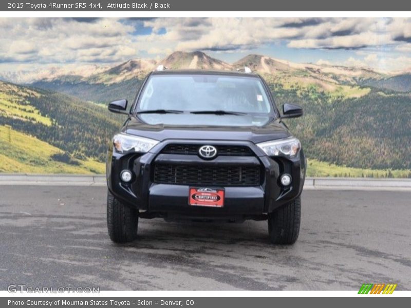 Attitude Black / Black 2015 Toyota 4Runner SR5 4x4