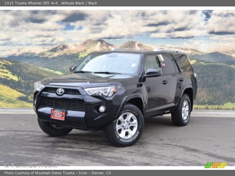 Attitude Black / Black 2015 Toyota 4Runner SR5 4x4