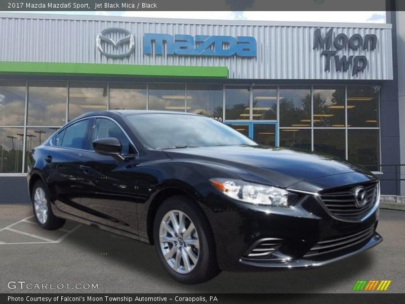 Jet Black Mica / Black 2017 Mazda Mazda6 Sport