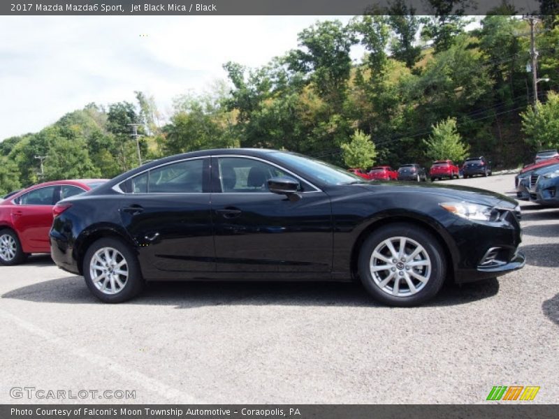 Jet Black Mica / Black 2017 Mazda Mazda6 Sport