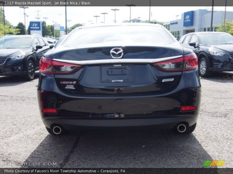 Jet Black Mica / Black 2017 Mazda Mazda6 Sport