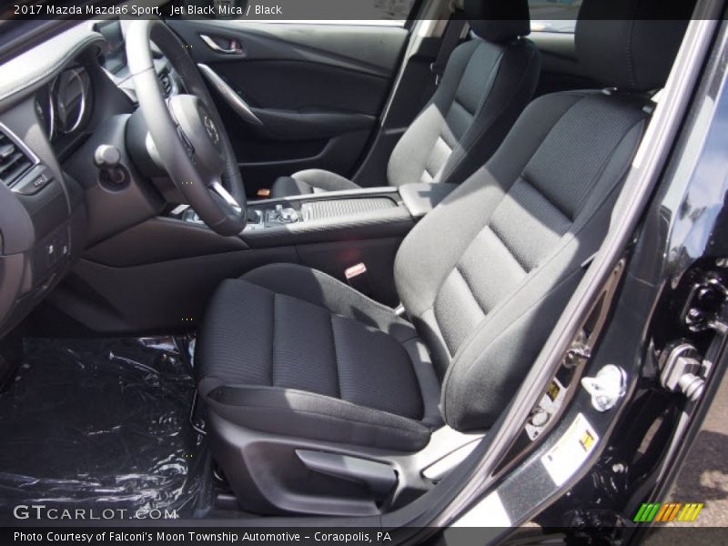 Jet Black Mica / Black 2017 Mazda Mazda6 Sport