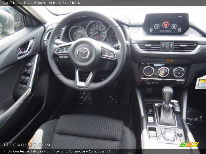 Jet Black Mica / Black 2017 Mazda Mazda6 Sport