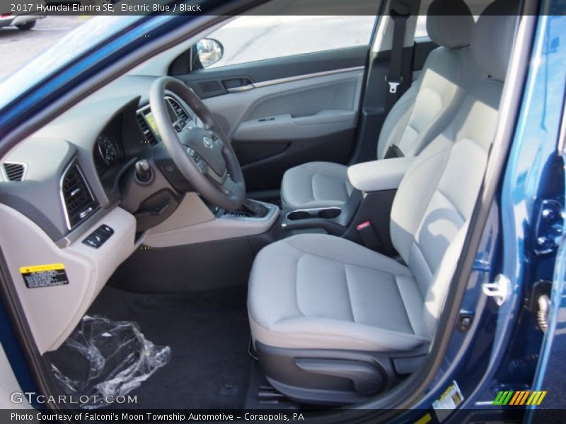 Electric Blue / Black 2017 Hyundai Elantra SE