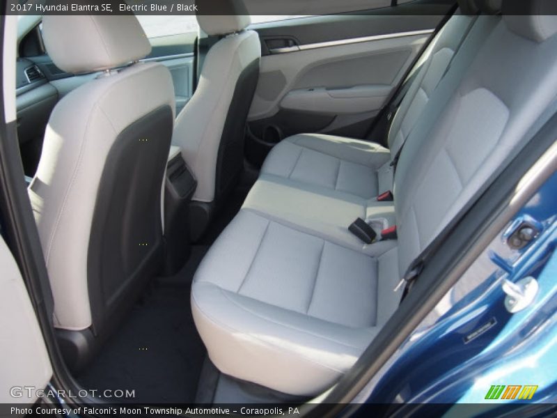 Electric Blue / Black 2017 Hyundai Elantra SE