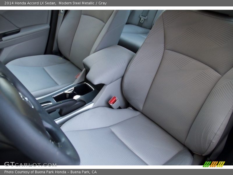 Modern Steel Metallic / Gray 2014 Honda Accord LX Sedan