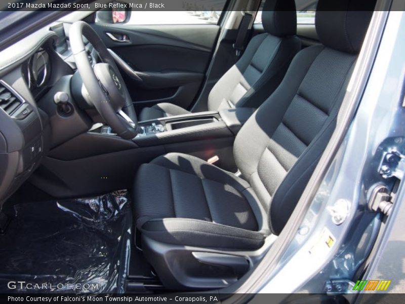 Blue Reflex Mica / Black 2017 Mazda Mazda6 Sport