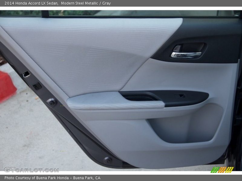 Modern Steel Metallic / Gray 2014 Honda Accord LX Sedan