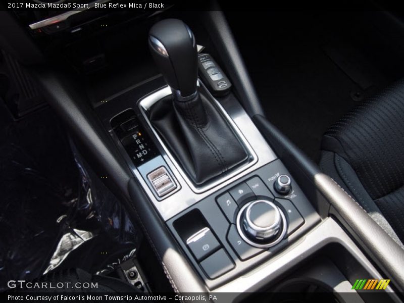 Blue Reflex Mica / Black 2017 Mazda Mazda6 Sport