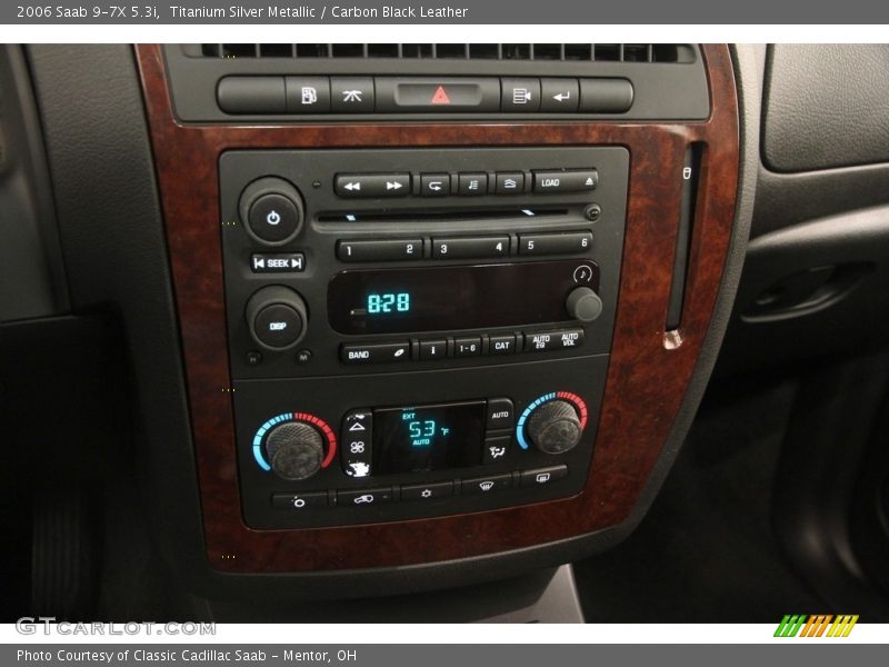 Titanium Silver Metallic / Carbon Black Leather 2006 Saab 9-7X 5.3i
