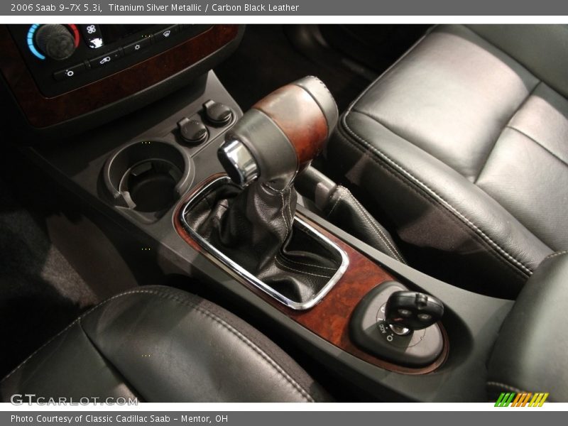 Titanium Silver Metallic / Carbon Black Leather 2006 Saab 9-7X 5.3i