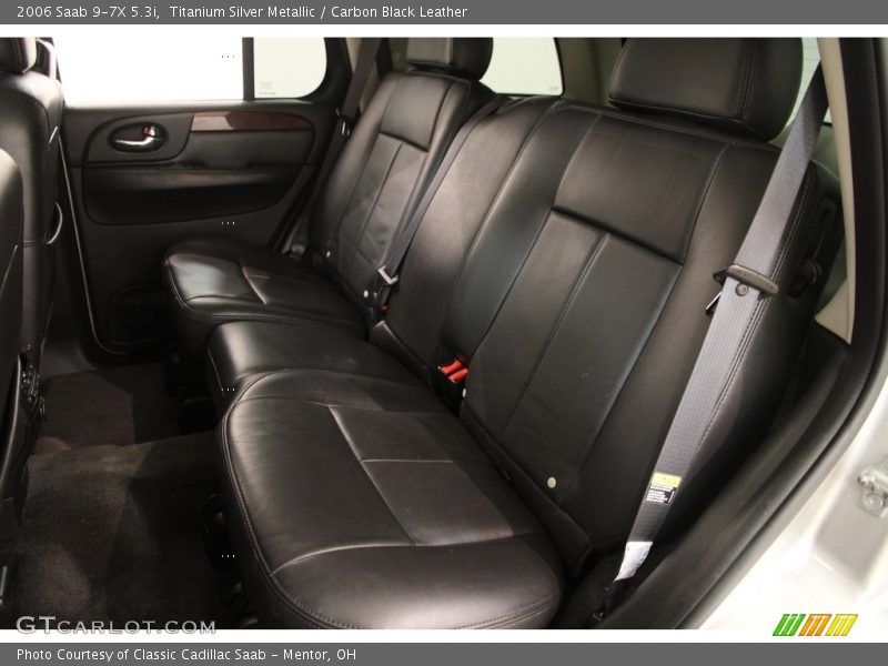 Titanium Silver Metallic / Carbon Black Leather 2006 Saab 9-7X 5.3i