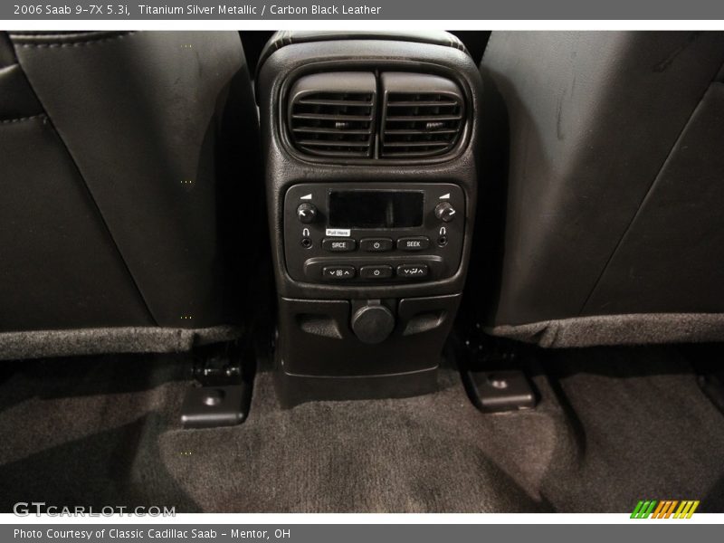 Titanium Silver Metallic / Carbon Black Leather 2006 Saab 9-7X 5.3i