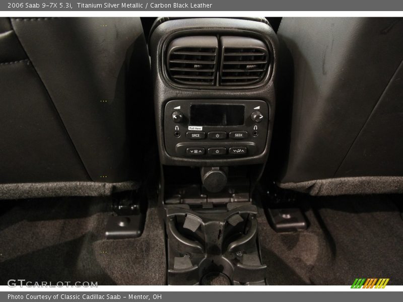 Titanium Silver Metallic / Carbon Black Leather 2006 Saab 9-7X 5.3i