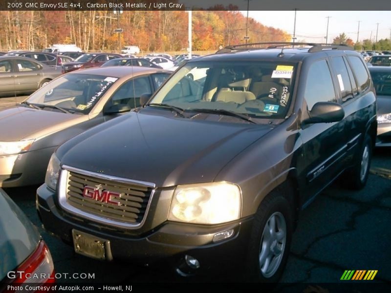 Carbon Black Metallic / Light Gray 2005 GMC Envoy SLE 4x4
