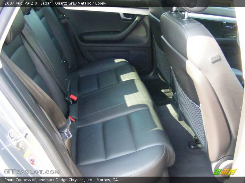Quartz Gray Metallic / Ebony 2007 Audi A4 2.0T Sedan