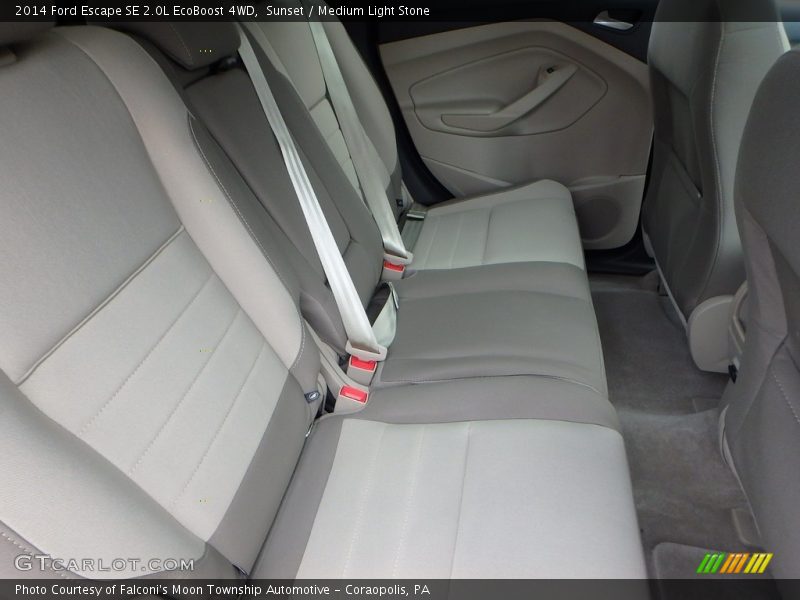 Sunset / Medium Light Stone 2014 Ford Escape SE 2.0L EcoBoost 4WD