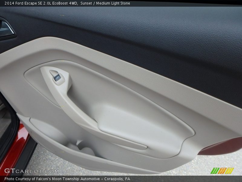 Sunset / Medium Light Stone 2014 Ford Escape SE 2.0L EcoBoost 4WD