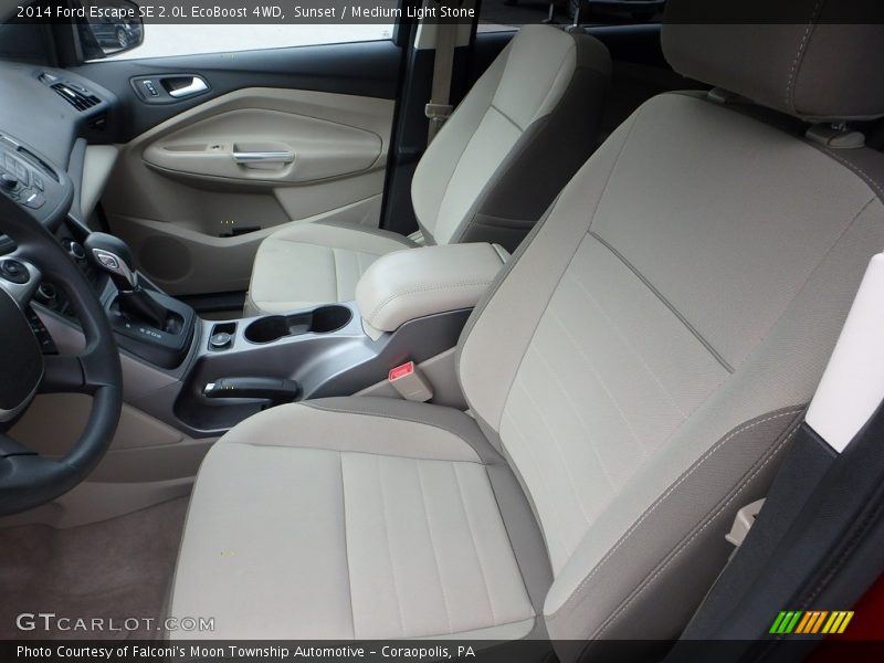 Sunset / Medium Light Stone 2014 Ford Escape SE 2.0L EcoBoost 4WD