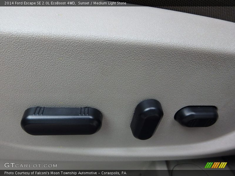 Sunset / Medium Light Stone 2014 Ford Escape SE 2.0L EcoBoost 4WD