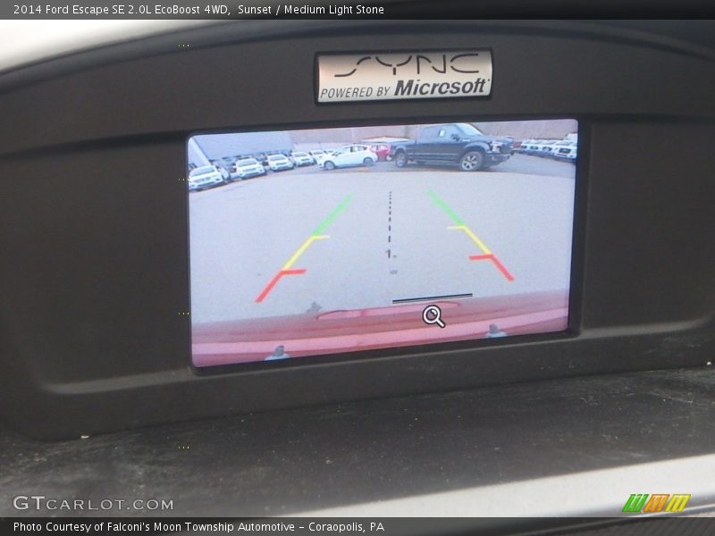 Sunset / Medium Light Stone 2014 Ford Escape SE 2.0L EcoBoost 4WD