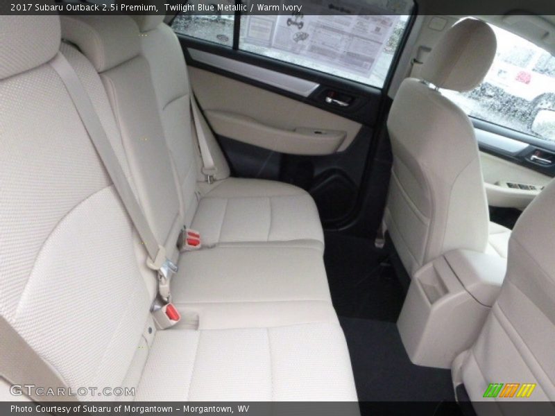 Twilight Blue Metallic / Warm Ivory 2017 Subaru Outback 2.5i Premium