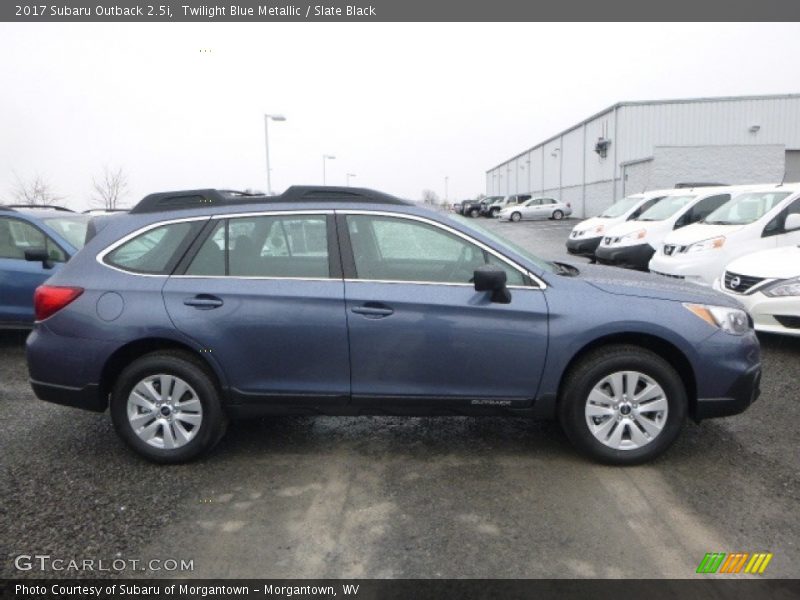 Twilight Blue Metallic / Slate Black 2017 Subaru Outback 2.5i