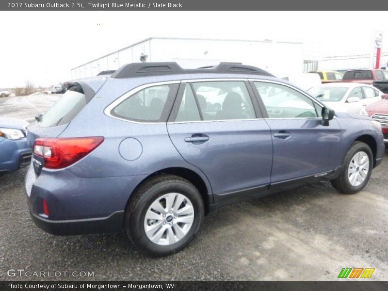 Twilight Blue Metallic / Slate Black 2017 Subaru Outback 2.5i