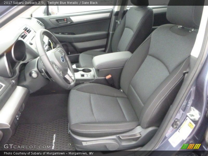 Twilight Blue Metallic / Slate Black 2017 Subaru Outback 2.5i