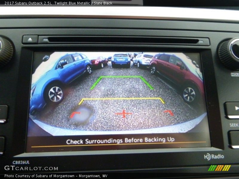 Twilight Blue Metallic / Slate Black 2017 Subaru Outback 2.5i