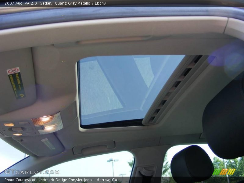 Quartz Gray Metallic / Ebony 2007 Audi A4 2.0T Sedan