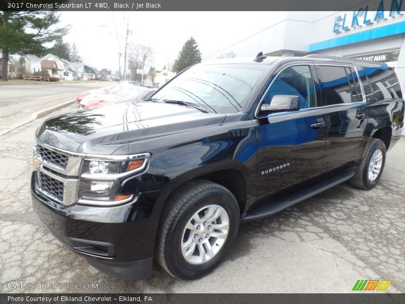 Black / Jet Black 2017 Chevrolet Suburban LT 4WD