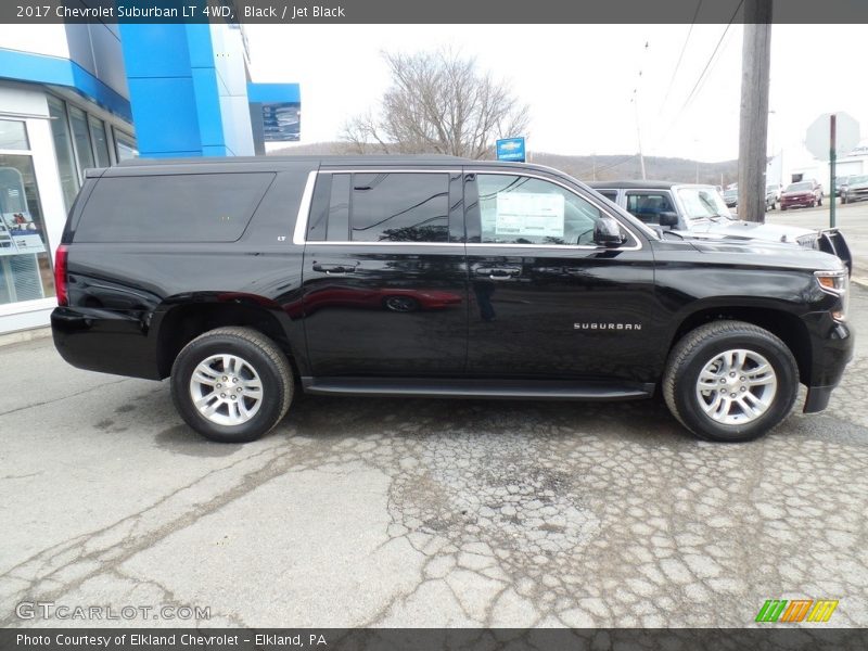 Black / Jet Black 2017 Chevrolet Suburban LT 4WD