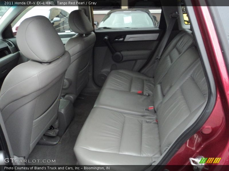Tango Red Pearl / Gray 2011 Honda CR-V EX-L 4WD