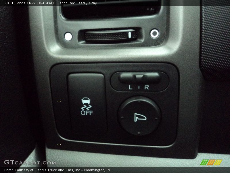 Tango Red Pearl / Gray 2011 Honda CR-V EX-L 4WD