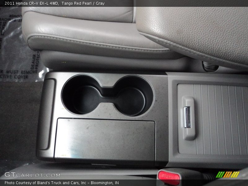 Tango Red Pearl / Gray 2011 Honda CR-V EX-L 4WD