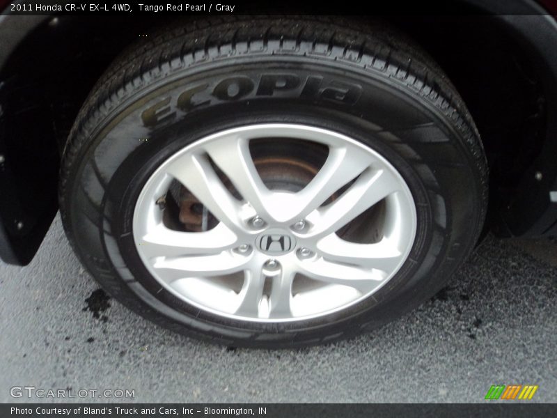 Tango Red Pearl / Gray 2011 Honda CR-V EX-L 4WD