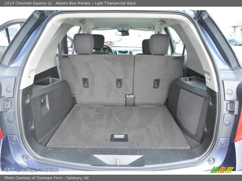 Atlantis Blue Metallic / Light Titanium/Jet Black 2014 Chevrolet Equinox LS