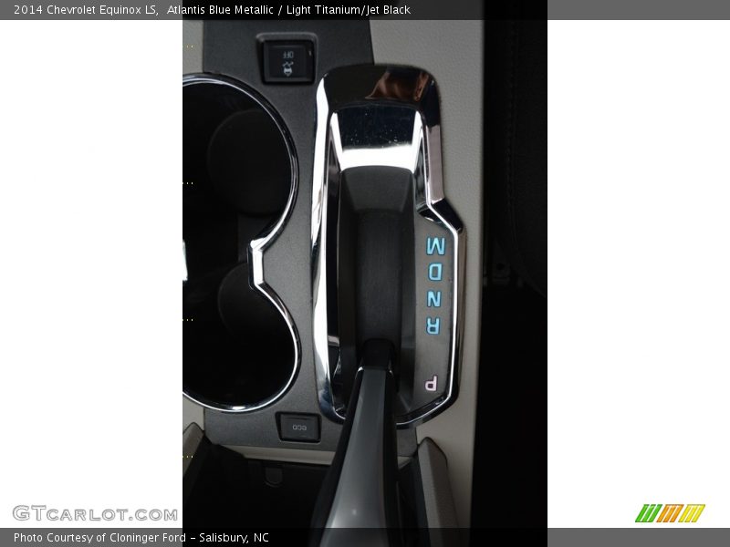 Atlantis Blue Metallic / Light Titanium/Jet Black 2014 Chevrolet Equinox LS