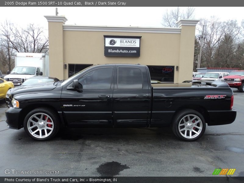 Black / Dark Slate Gray 2005 Dodge Ram 1500 SRT-10 Quad Cab
