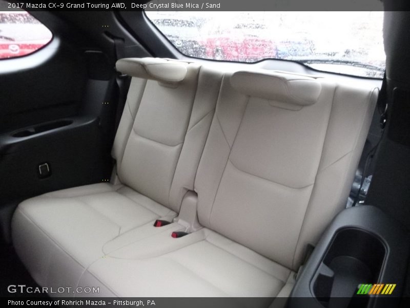 Rear Seat of 2017 CX-9 Grand Touring AWD